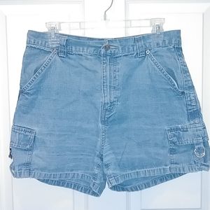 2/$25😸light wash distressed shorts 10